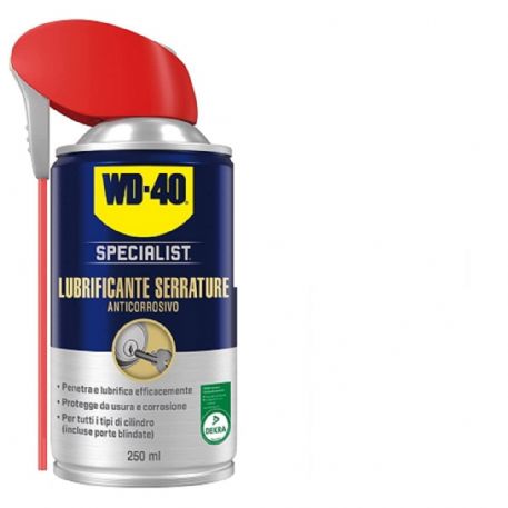 lubrificante serrature WD40 specialist 250ml 1 pezzo