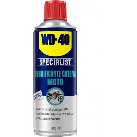 wd40 lubrificante catena bike 250ml 1 pezzo